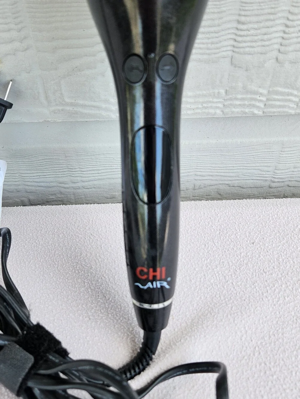 CHI Spin N Curl 1″ Ceramic Rotating Curling Iron Adjustable Heat Setting Black
